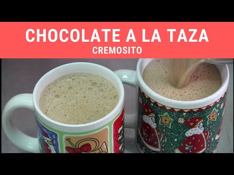 Chocolate a la taza, cremosito.- RecetasdeLuzMa