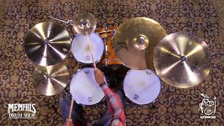 Video thumbnail for Used Zildjian 20" K Custom Ride Cymbal - Brilliant  - 2951g (UK20889-1051518Q) by Memphis Drum Shop