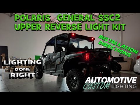 SSC2 Polaris General Reverse Light KIT installation