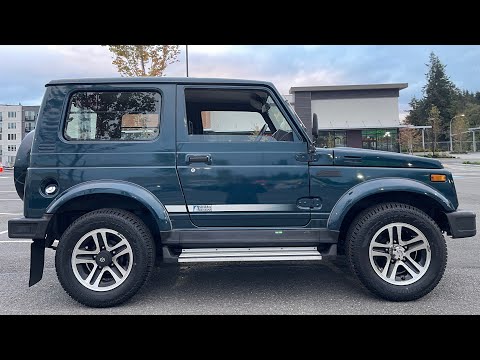 Legendary 1995 Suzuki Jimny Sierra 4x4 aka Samurai 1300cc automatic for sale in WA USA