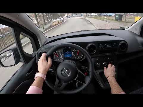 Thumbnail for 2022 Mercedes Citan Van [1.5 110 CDI 95HP] | POV Test Drive #1065 Joe Black by Front-wheel drive, Car, Van