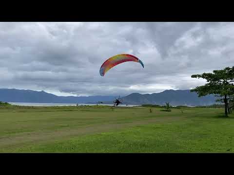 Pouso Voo 248 de Paramotor IKE Costa - Caraguatatuba