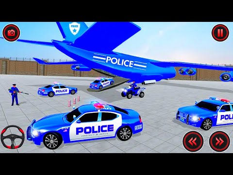 Grand Police Cargo Transport Truck: Police Car Simulator - Android Gameplay