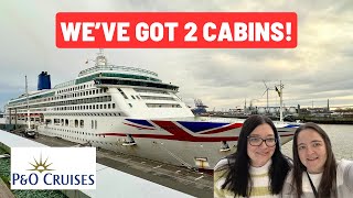 P&O Cruises Aurora - Day 4 - New Years Day, A Sea Day and a New Inside Cabin