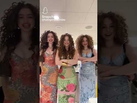 Powerpuffsisters 🔥🙈 @KalogeraSisters #sisters #curlyhair #triplets #shorts #notmine #repost