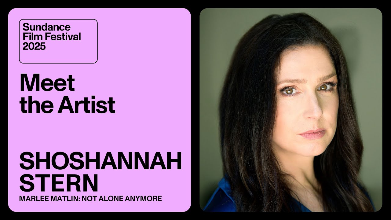 Meet the Artist 2025: Shoshannah Stern on “Marlee Matlin: Not Alone Anymore”