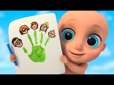 The Finger Family - Sing-Along for KIDS - Children Songs & Nursery Rhymes - LooLoo Kids