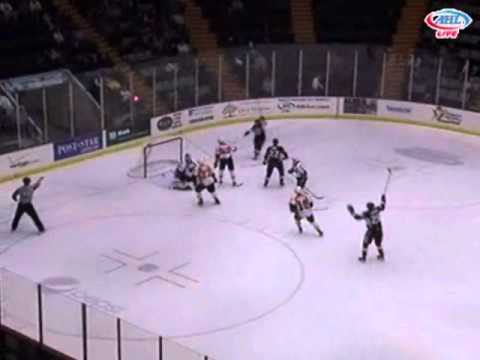 Carl Sneep First Career AHL Goal - 10/29/2010 vs. Adirondack Phantoms