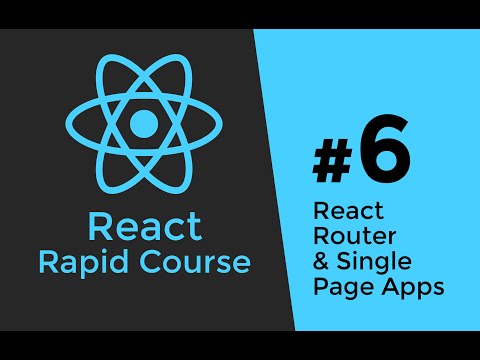 REACT JS TUTORIAL #6 - React Router & Intro to Single Page Apps with React JS Video