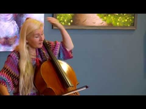 Sarah Hopkins performs Sonic Blue for Cello and Overtone Singing