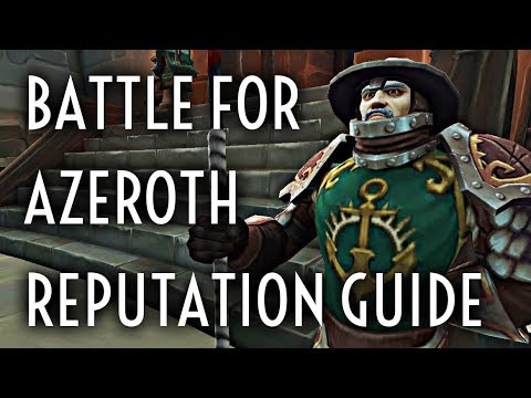 WoW Guide - Battle for Azeroth Reputation Guide - Patch 8.0.1