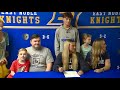 Kinsey Cole full interview on signing with Trine volleyball