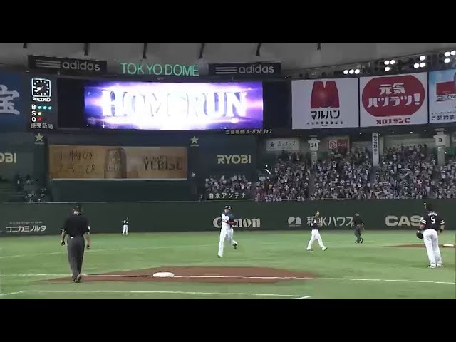 【6回裏】ファイターズ陽 完璧な第21号勝ち越し2ラン!! 2014/9/9 F-H