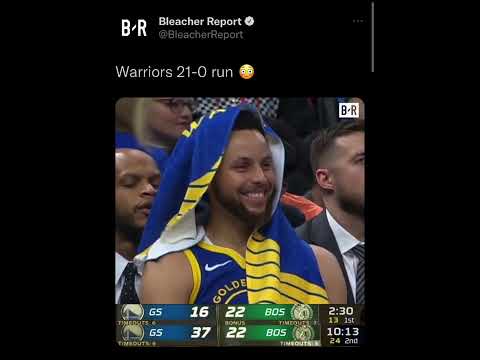 The Warriors JUST HAD a historic 21-0 RUN in Game 6!!!😳😱😳