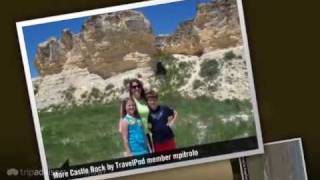 preview picture of video 'Castle Rock - Quinter, Kansas, United States'
