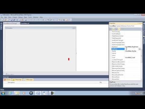VB2010 Tutorial 43   Pausing The Game   EZInvaders Part 12 Video Game