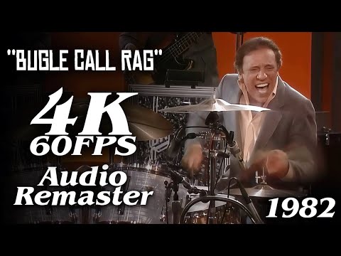 [ 4K 60FPS Audio Remaster ] Buddy Rich "Bugle Call Rag" Live at Statler Hotel 1982