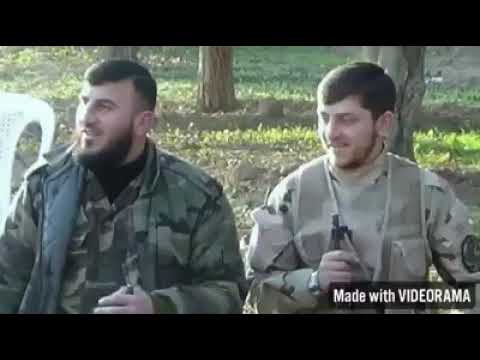 كلمة صوتية لحمزة بيرقدار الناطق الرسمي في جيش الإسلام يوضح حقيقة إتلاف السلاح في القلمون قبل المغادرة