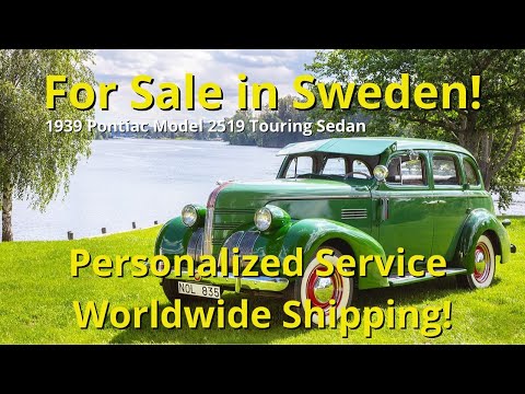 1939 Pontiac 4-Dr Sedan (CC-1886640) for sale in Borlange, Sweden