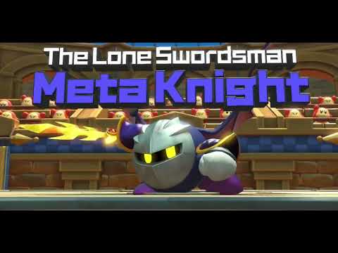Kirby fights meta knight as meta knight!