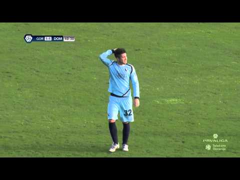 19. krog : Gorica - Domžale 1:2, Prva Liga Telekom Slovenije 2014/15