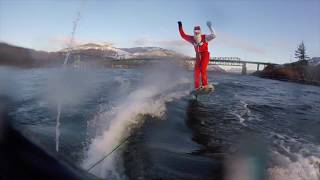 Foil VLOG: Santa's New Hydrofoil Sleigh