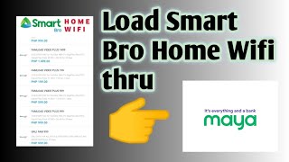 How to Load Smart Bro Home Wifi via Maya