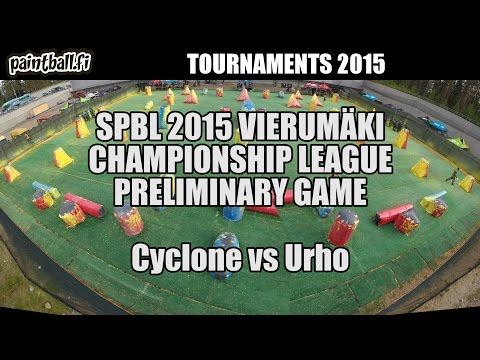 Urho vs Cyclone - SPBL2015 Vierumäki