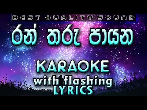 Rantharu Paayana Karaoke with Lyrics (Without Voice)