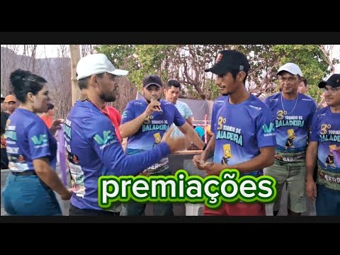 Premiações do 3° Torneio de Baladeira na Serrinha Moraújo Ceará 