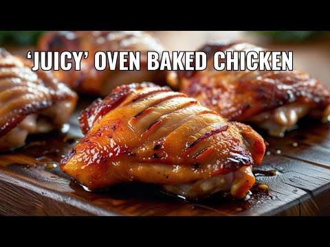The most delicious Baked chicken recipe I have ever eaten! Simple and Delicious!