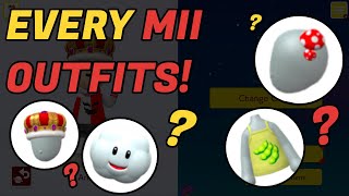 [UPDATED] EVERY MII OUTFITS and how to UNLOCK them! [Super Mario Maker 2]