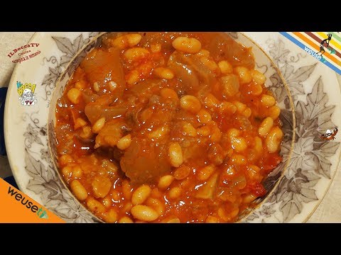 91 - Fagioli 'on le 'otenne..ti si rizzano l'antenne! (piatto unico ricco di sapore e sostanzioso)