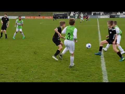 KMD JO13-1 vs vv Spijkenisse JO13-2/JO12-1, 27-1-2018 2e helft