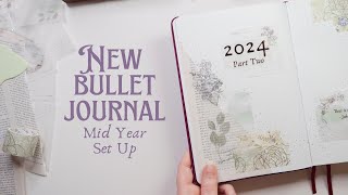 NEW 2024 Bullet Journal Set Up - Starting a New Journal Midyear