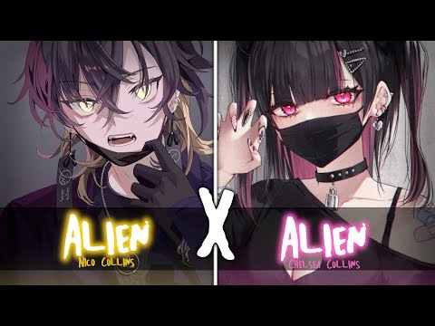 Nightcore | SPED UP ↬ Alien