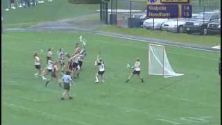 preview picture of video 'Needham vs Walpole Girls Lacrosse'
