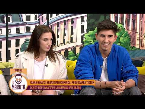 Ioana Ignat și Sebastian Dobrincu, provocarea TikTok