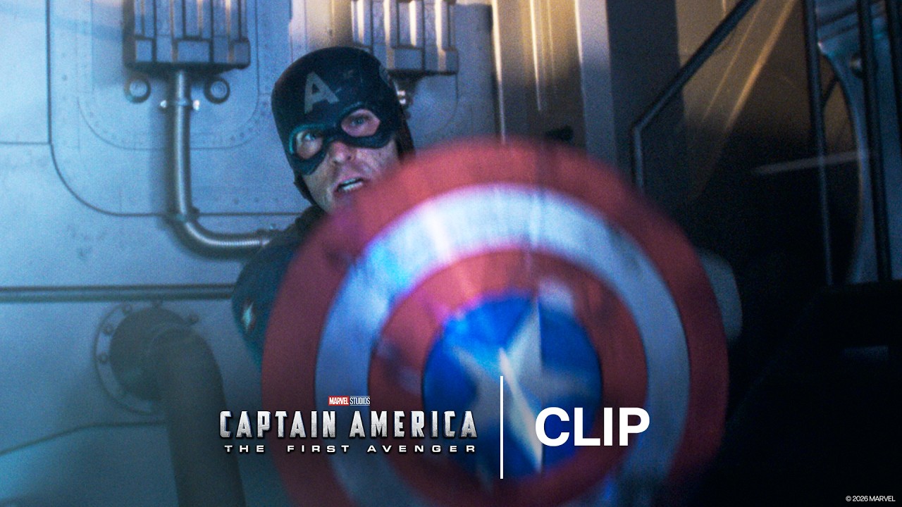 Captain America VS Red Skull Fight | Captain America: The First Avenger | Official Clip