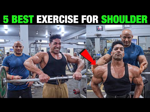 5 Best Exercise For Shoulder | How To Get Bigger Shoulder