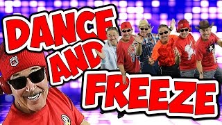 Dance &amp; Freeze | Dance Song for Kids | Jack Hartmann