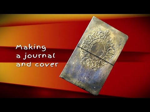 Trompke - Making an easy journal cover (2), process video