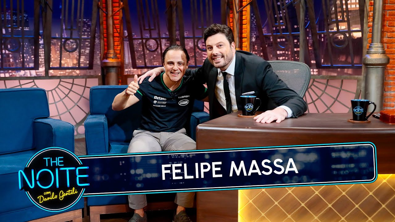 Entrevista com Felipe Massa | The Noite (14/05/25)