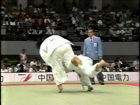 1994 Asian Games +72 Bolortsatsrar(MGL) vs K.Suzuki(JPN)