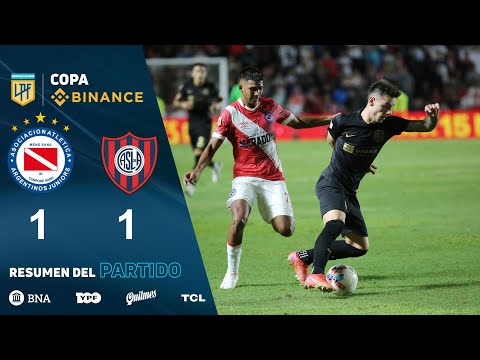 #CopaBinance | Fecha 4 | resumen de Argentinos - San Lorenzo