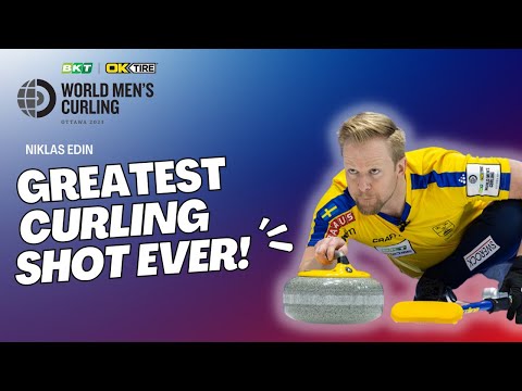 Niklas Edin Greatest Curling Shot EVER!