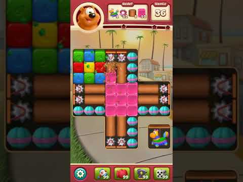 Toon Blast 3222 ??!! 🌛 🌞 🌜