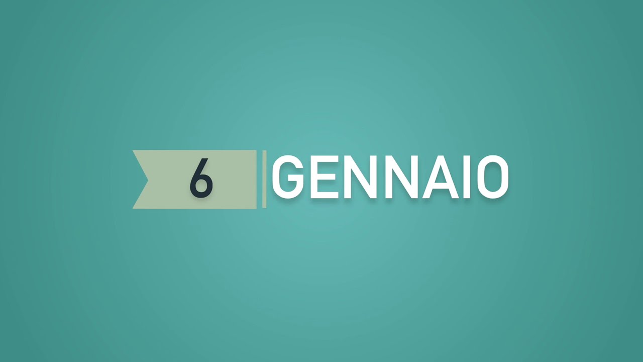 Meditazione Calendario “Parole di Vita” del 06 Gennaio 2021