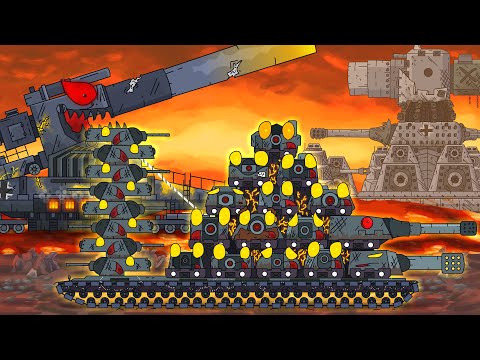 DORA DESTROYED THE KV-54! LEVIATHAN CREATES KARL-44 - Cartoons about tanks
