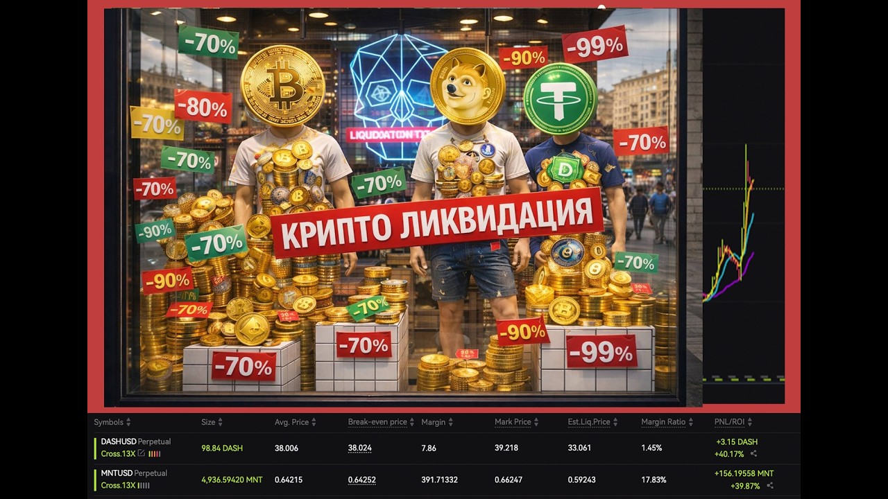 ТОТАЛЬНЫЕ ЛИКВИДАЦИИ (СКИДКИ) 🔴 КРИПТО ТРЕЙДИНГ ПРЯМОЙ ЭФИРИУМ